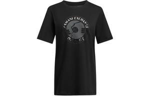 SS24 Футболка женская черная ARMANI EXCHANGE