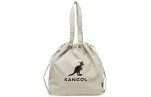 KANGOL Тканевая ведро сумка через плечо унисекс экрю, Ecru