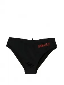 Плавки с принтом Icon DSQUARED2 KIDS, черный