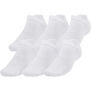 Эластичные носки щиколотки унисекс 6 пар белые Under Armour