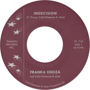 Виниловая пластинка LP Indecision (7") - Franka Oroza, Cold Diamond & Mink