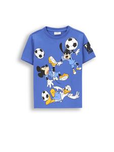 Coccodrillo Футболка с коротким рукавом синего цвета