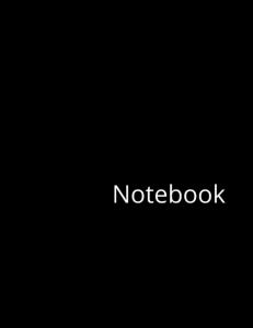 Notebook (Independently published)