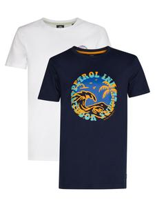 Рубашка Petrol Industries Snapper, разноцветный