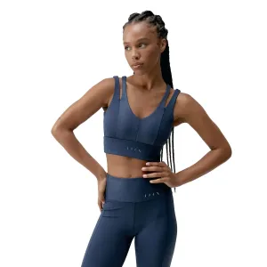 Maan Женский спортивный топ Born Living Yoga, темно-синий