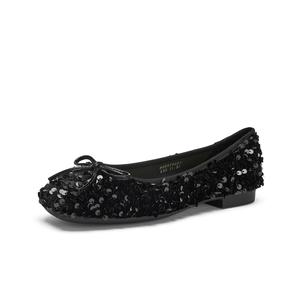 Туфли женские повседневные Women's Casual Shoes Women's Gemeiq, цвет Black/Silver