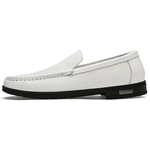 PAIBLOKS Мужские повседневные белые туфли, цвет White