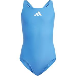 Купальник однотонный с маленьким логотипом Adidas, мультиколор