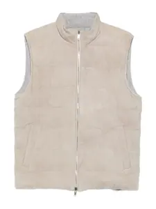 Стеганый жилет Eleventy, серый