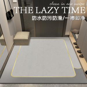 Budis Ковер 100х120 см для прихожей, кожаный, водонепроницаемый, моющийся, нескользящий