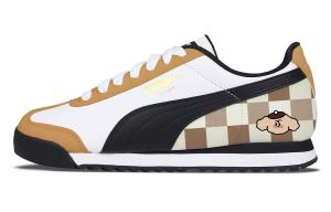 Кроссовки Puma Roma Training Shoes Unisex Low-top Brown, белый