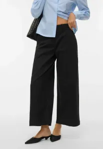 Брюки mit weitem awvana mittlere taille Vero Moda, Black