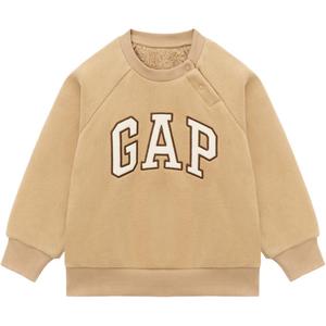 Утепленные худи и свитшоты для детей на осень GAP, светло-коричневый