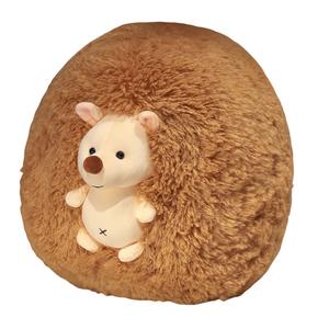 Мягкая игрушка милый и игривый дикобраз 30cm/40cm/60cm высота MLING, коричневый