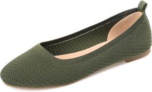 Женские балетки Journee Comfort Insole Maryann средней и широкой ширины Journee Collection, зеленый