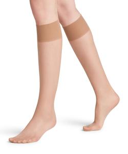 Носки Falke Kniestrümpfe Seidenglatt 15 DEN, цвет Cocoon
