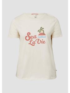 Футболка цвета 08D2_светло-песочный QS