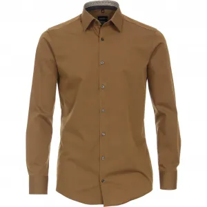 Деловая рубашка VENTI "Деловая рубашка VENTI однотонная", желтый