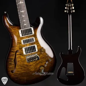 PRS Paul Reed Smith Special Semi-Hollow - Черно-золотой Берст с оберткой