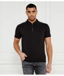 Футболка поло Regular fit Calvin Klein Jeans, черный