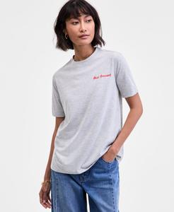 Женская футболка с вышивкой "Лучший наряд", размеры XXS-4X On 34th, Coastal Grey Heather