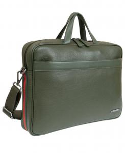 Портфель Hey Handsome из натуральной кожи с зернистой текстурой, 18 дюймов Boarding Pass, серый