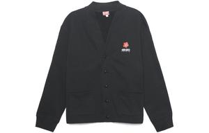 Толстовка мужская Kenzo Logo-Printed Button-Up, черный