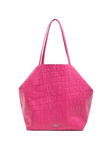 Большая сумка-тоут с тиснением Bimba Y Lola, розовый