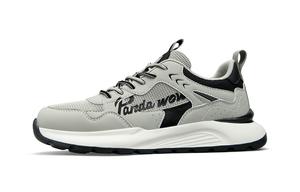 Низкие повседневные туфли Panda Wowo Series для мужчин HLA, Gray