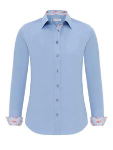 Рубашка Dandalo Blouse Welmer, светло-синий