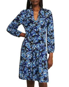 Платье Petite Harper с цветочным принтом Hobbs London, мультиколор