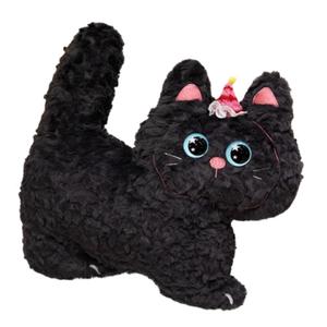 Креативная и милая плюшевая кукла Cookie Cat высотой 42 см Small bubble, черный
