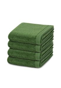 Набор полотенец Vossen Vegan Life, 4 штуки, 60x40 см, зеленый