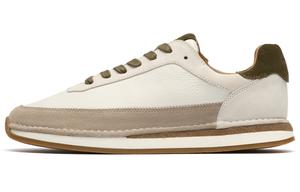 Clarks Низкие повседневные туфли мужские зеленые