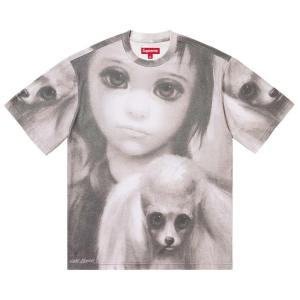 Топ Supreme Margaret Keane Best Friends Short-Sleeve Top, Grey