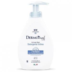 Мыло для интимной гигиены Дермомед 250мл с васильками синими Dermomed
