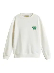 Толстовка с круглым вырезом Woolrich, белый