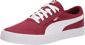 Мужские кеды PUMA C Skate на шнуровке повседневные - зеленые с белым