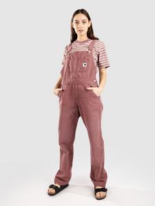 Повседневные брюки Carhartt WIP Bib Overall Straight Latzhose, dusky pink/stone canvas