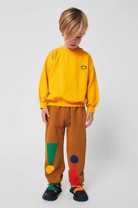 Детские хлопковые спортивные штаны Chess Pawn Bobo Choses, коричневый