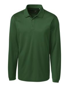 Мужская рубашка поло Clique L/S Ice Pique, цвет Bottle Green