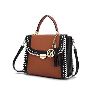 Женская сумка-сэтчел MKF Collection Flora от Mia K MKF Collection, темно-синий