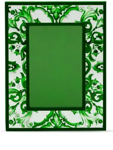 Лакированная фоторамка, 22х17 см, Dolce & Gabbana, зеленый