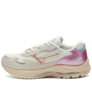 Кроссовки Mizuno Wave Rider Β 'Kosei', цвет White Sand, Silver & Sky Blue