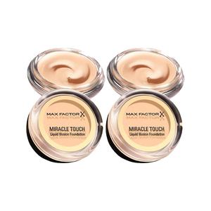 Water Ripple тональный крем для лица, выравнивающий тон кожи и маскирующий поры, 115г/115г*2/115г*3 Max Factor, #40 ivory white double pack