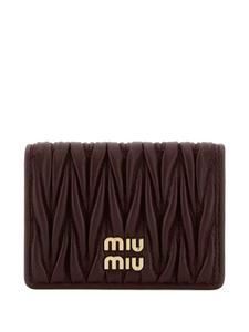 Визитница Miu Miu Matelassé, красный