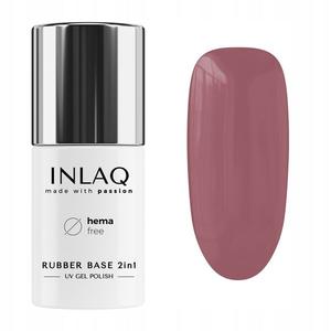 Гибридная каучуковая основа для румян, 6 мл Inlaq Rubber base 2in1, цвет blush