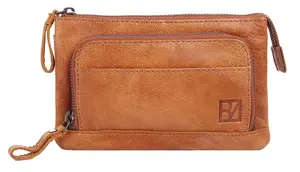 Поясная сумка BODENSCHATZ, натуральная кожа, цвет Cognac
