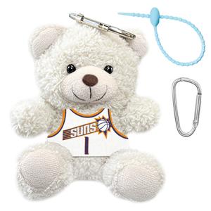 Баскетбольная майка плюшевая игрушка медведь в позе сидя рабочий плюшевая кукла флис высота 13cm AIZIYUO