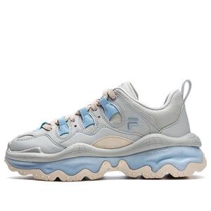 Кроссовки qd96 athletic shoes 'grey beige blue' Fila Fusion, серый